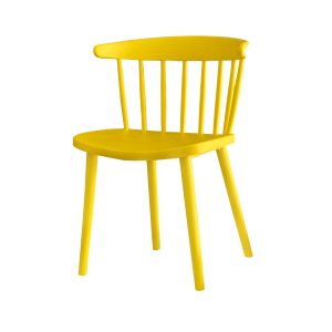 Silla plástica Gregoria amarillo