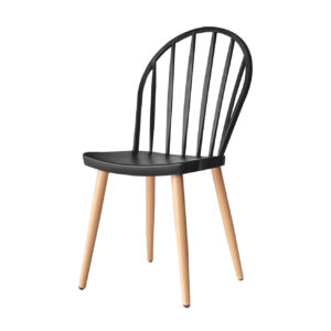 Silla Plástica Salomé Negro