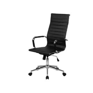 Silla Gerencial Patty Espaldar Negro Alto
