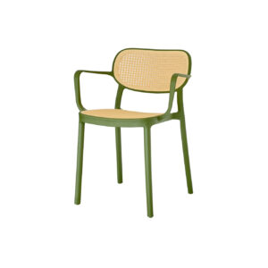 Silla Plástica Adriana Verde