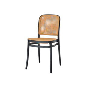 Silla Plástica Fausset Negro