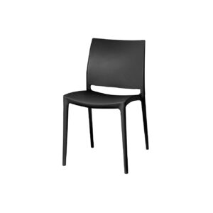 Silla Plástica Rocco Negro