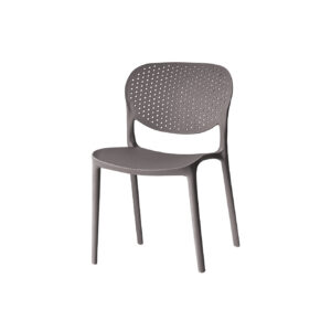 Silla Plástica Estela Gris