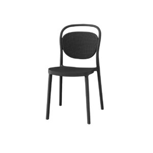 Silla Plástica New Lady Negro