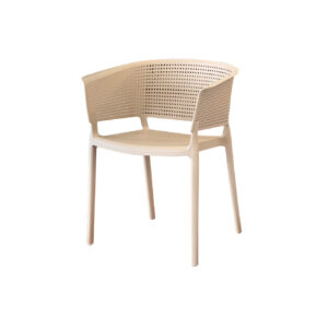 Silla Plástica Noah Beige