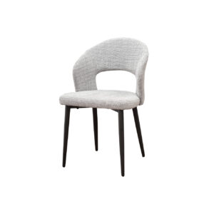Silla Tapizada Paula Gris