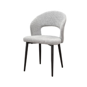 Silla Tapizada Paula Gris