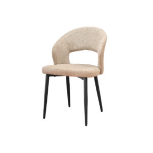 Silla Tapizada Paula Taupe