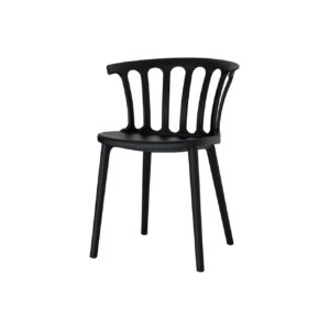 Silla Plástica Vittoria Negro