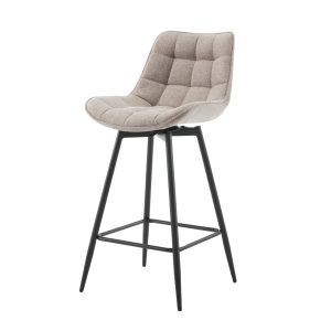 Taburete Tapizado Brunet Taupe