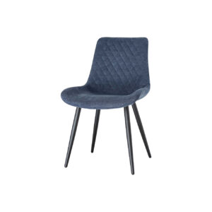 Silla Tapizada Oliva Azul