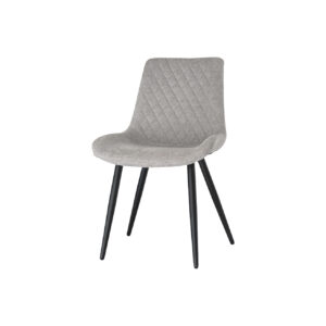 Silla Tapizada Oliva Gris Claro