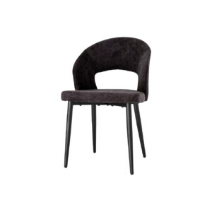 Silla Tapizada Paula Negro