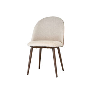 Silla Tapizada Sandy Beige Cuerina