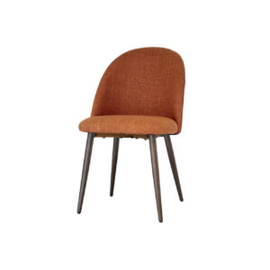 Silla Tapizada Sandy Ladrillo Cuerina