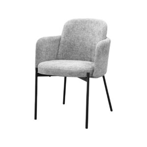 Silla Tapizada Serggio Gris