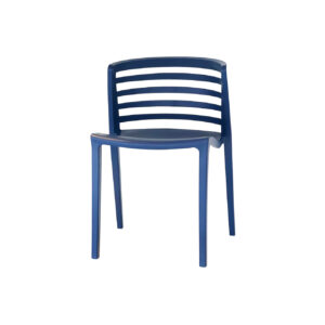 Silla Plástica Geometric Azul