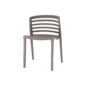 Silla Plástica Geometric Gris