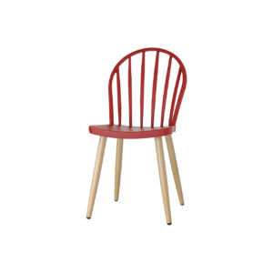Silla Plástica Salomé Rojo