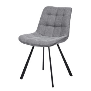 Silla Tapizada Brunet Gris