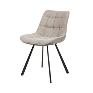 Silla Tapizada Brunet Taupe