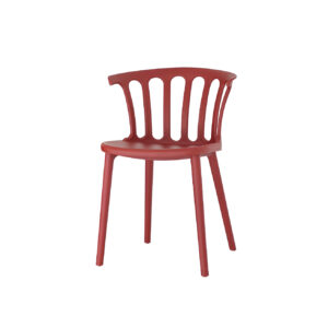 Silla Plástica Vittoria Vino