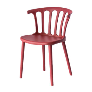 Silla Plástica Vittoria Vino