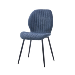 Silla Tapizada Liliana Azul