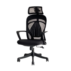 Silla de Oficina Nayib Cabecera Negro
