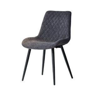 Silla Tapizada Oliva Gris Oscuro