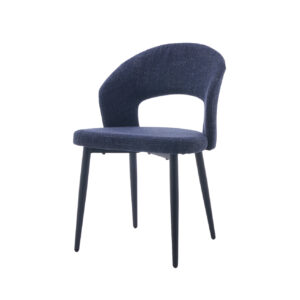 Silla Tapizada Paula Azul