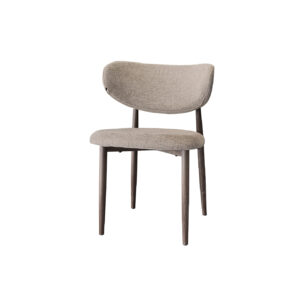 Silla Tapizada Amy Taupe