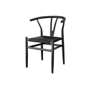Silla Wishbone Negro