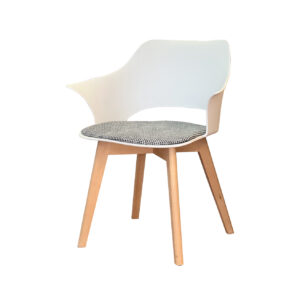Silla Plástica Angie Blanco