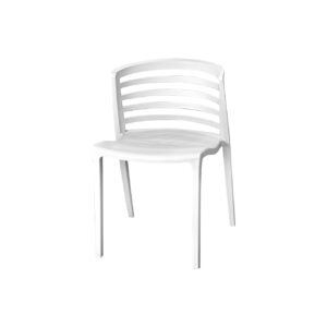 Silla Plástica Geometric Blanco