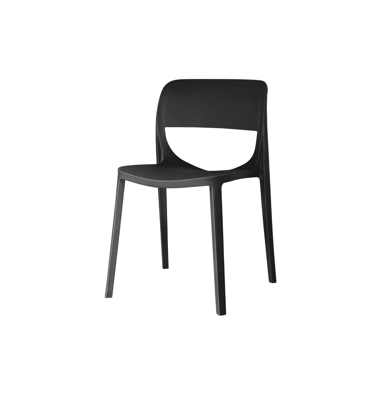 Silla Plástica Issac Negro