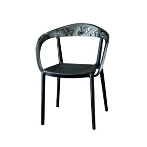 Silla Plástica Karina Negro