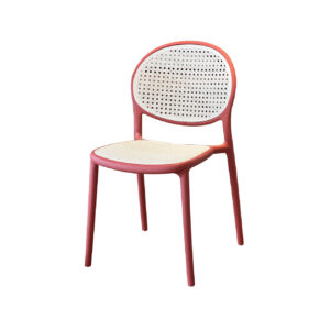 Silla Plástica Maoly Rojo