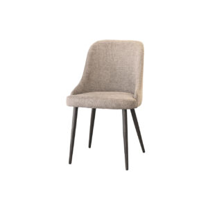 Silla Tapizada Romeo Taupe