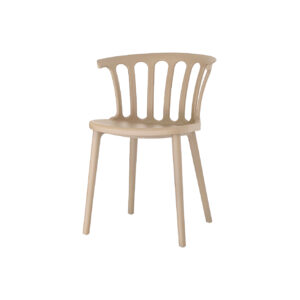 Silla Plástica Vittoria Beige
