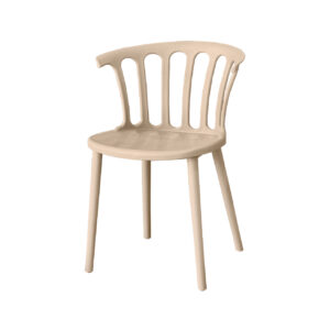 Silla Plástica Vittoria Beige