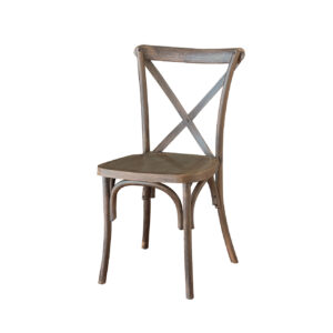 Silla Plástica Crossback Chesnut