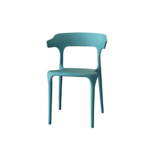 Silla Plástica Alessia Turquesa