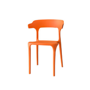 Silla Plástica Alessia Naranja