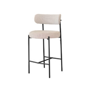 Taburete Tapizado Sally Beige