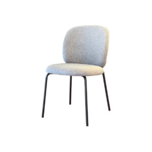 Silla Tapizada Chiara Gris