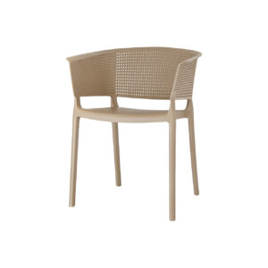 Silla Plástica Noah Beige