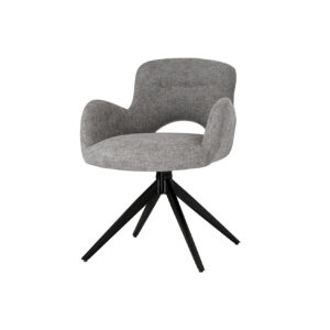 Silla Tapizada Milena Gris