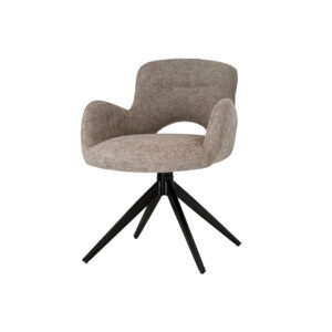 Silla Tapizada Milena Taupe