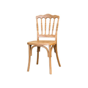 Silla Plástica Napoleón Café Claro